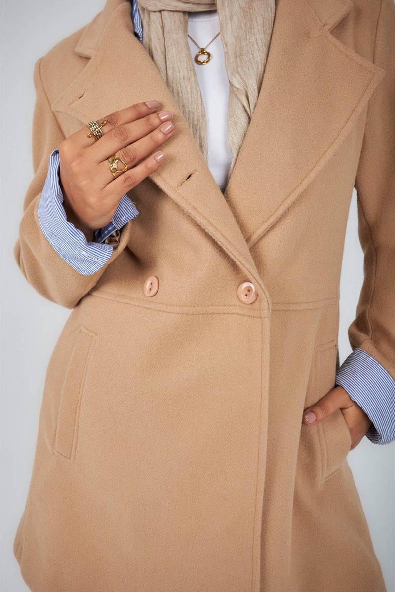 Beige Urban Coat - Image 3